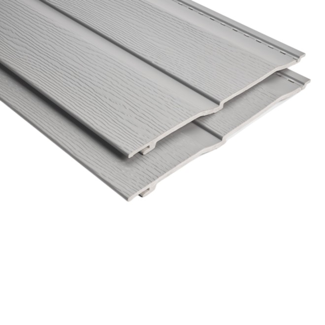 Escade Dubbel Rabat Telegrijs RAL7045 600cm - 2 stuks - 4m2
